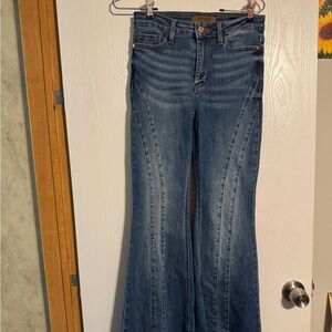 Judy Blue Dark Wash Flared Jeans
